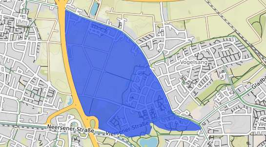 Bodenrichtwertkarte Neuss Furth Nord